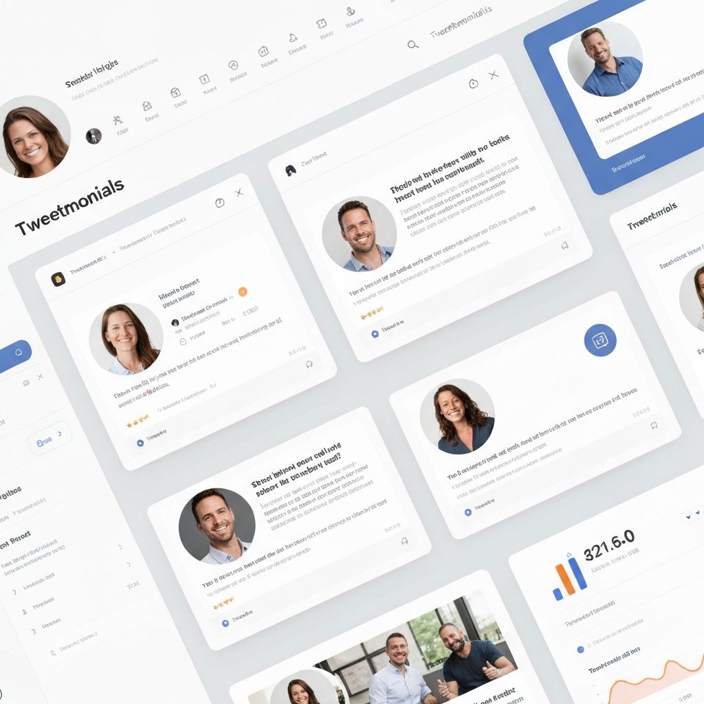 Tweetmonials Dashboard Preview